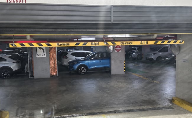 Indoor lot parking on Ajax Avenue in Maryland New South Wales
